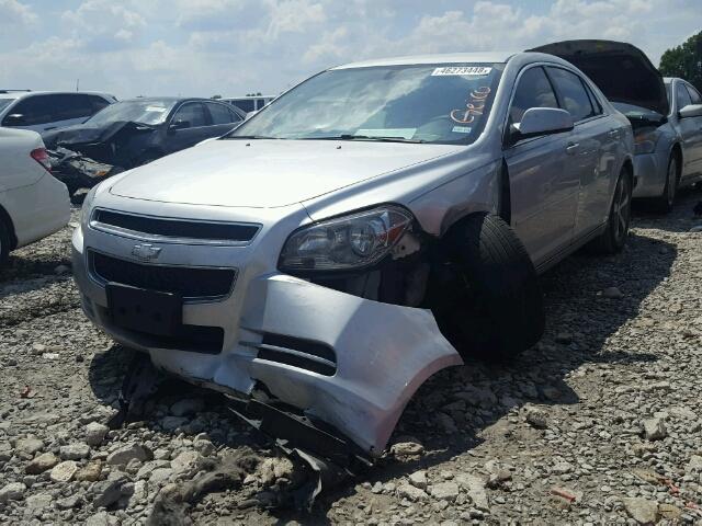 1G1ZC5E16BF212231 - 2011 CHEVROLET MALIBU 1LT SILVER photo 2
