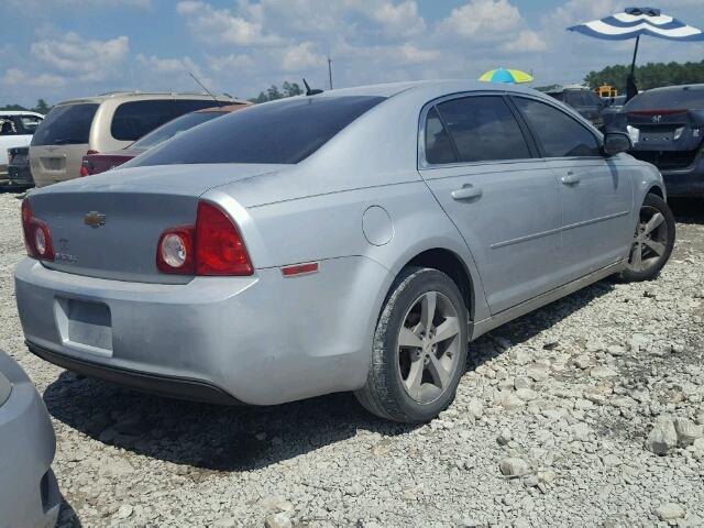 1G1ZC5E16BF212231 - 2011 CHEVROLET MALIBU 1LT SILVER photo 4