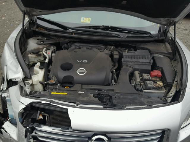 1N4AA5AP7DC830477 - 2013 NISSAN MAXIMA S Argent photo 7