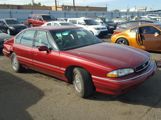 1G2HX53L8P1262892 - 1993 PONTIAC BONNEVILLE RED photo 1