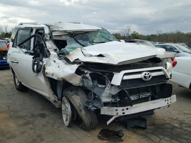 JTEBU5JR2B5038743 - 2011 TOYOTA 4RUNNER SR WHITE photo 1