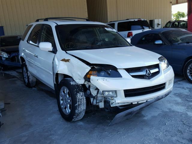 2HNYD18646H550872 - 2006 ACURA MDX TOURIN WHITE photo 1