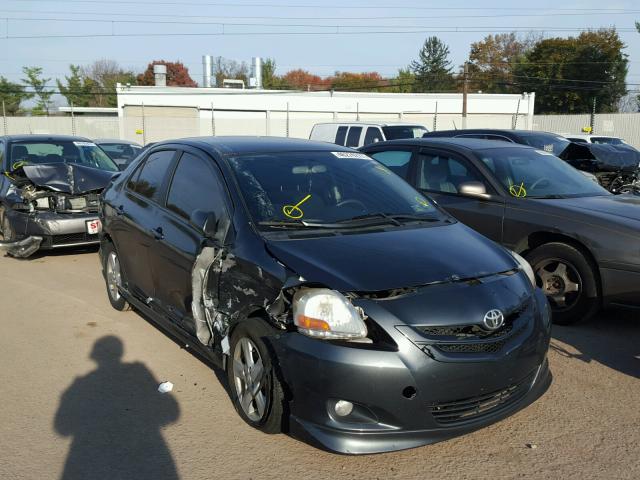 JTDBT923471084341 - 2007 TOYOTA YARIS CHARCOAL photo 1