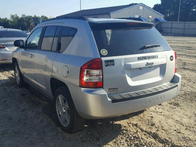 1J4NT4FB5AD612003 - 2010 JEEP COMPASS SP SILVER photo 3