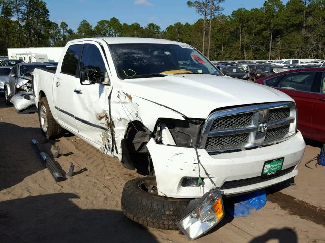 1C6RD6PT4CS329704 - 2012 DODGE RAM 1500 L WHITE photo 1