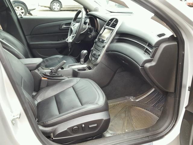 1G11H5SL2EF128478 - 2014 CHEVROLET MALIBU LTZ 银色 照片 5