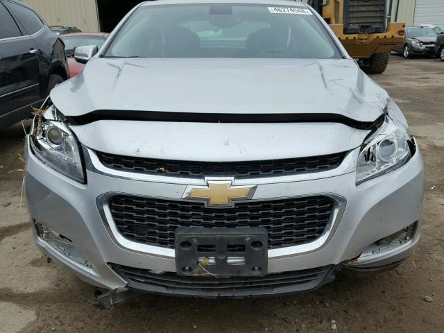 1G11H5SL2EF128478 - 2014 CHEVROLET MALIBU LTZ 银色 照片 9