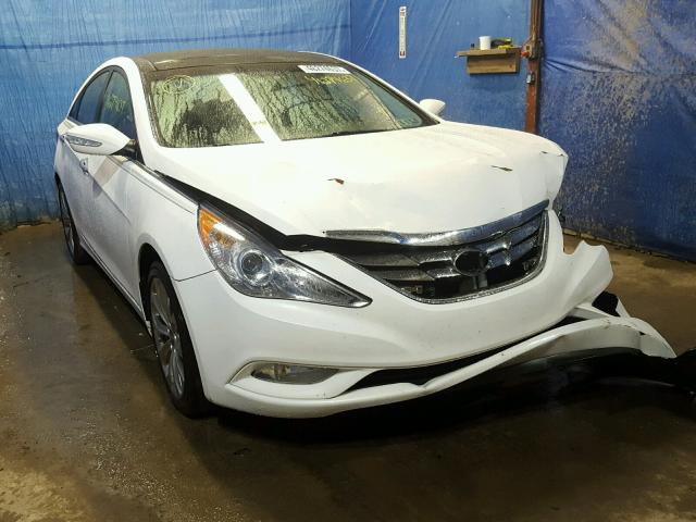 5NPEC4AB8CH391846 - 2012 HYUNDAI SONATA SE WHITE photo 1