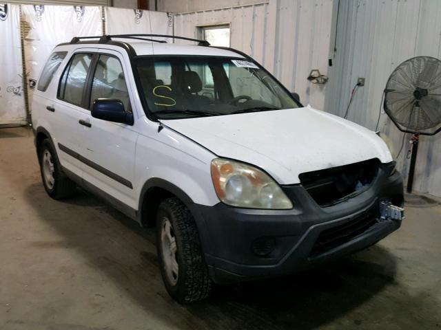 SHSRD68516U407973 - 2006 HONDA CR-V WHITE photo 1