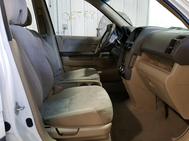 SHSRD68516U407973 - 2006 HONDA CR-V WHITE photo 5