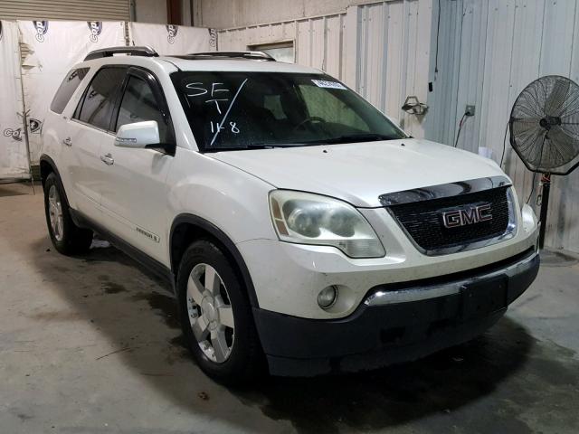 1GKEV23778J236280 - 2008 GMC ACADIA SLT CREAM photo 1