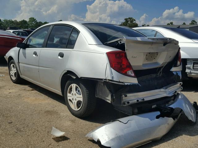 1G8AG52F44Z147030 - 2004 SATURN ION LEVEL SILVER photo 3
