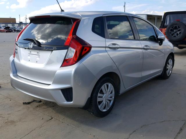 3HGGK5H57FM757779 - 2015 HONDA FIT LX Gümüş fotoğraf 4