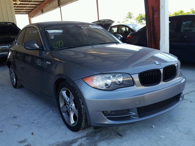 WBAUP7C52BVK79449 - 2011 BMW 128 I GRAY photo 1