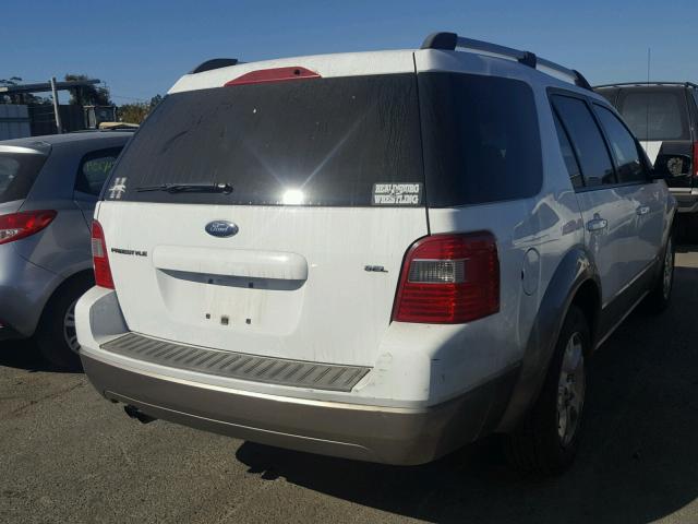 1FMZK02176GA58870 - 2006 FORD FREESTYLE WHITE photo 4