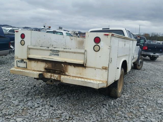 1FDXW47R78EE14296 - 2008 FORD F450 SUPER WHITE photo 4