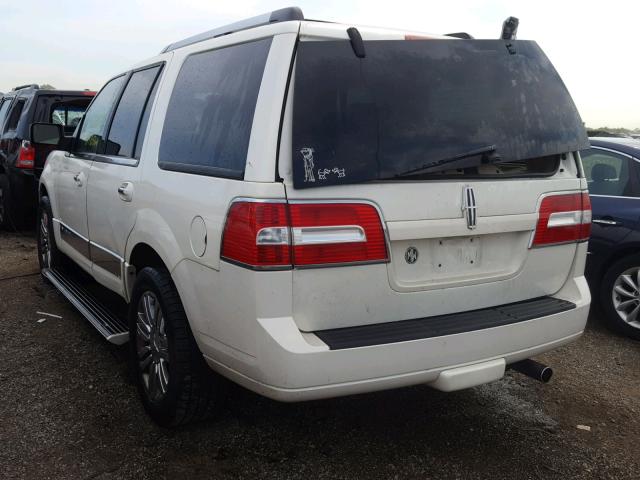 5LMFU28597LJ02750 - 2007 LINCOLN NAVIGATOR 白色 照片 3