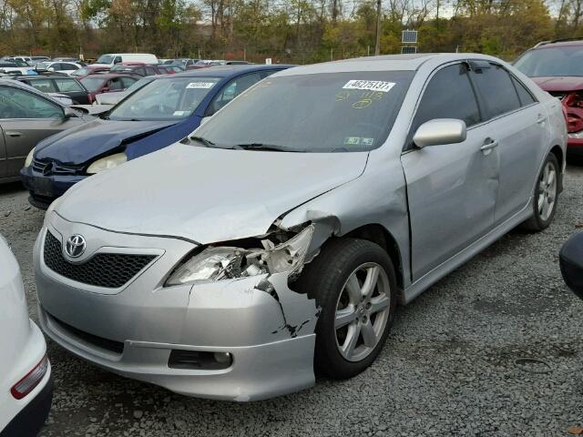 4T1BE46K67U003493 - 2007 TOYOTA CAMRY NEW SILVER photo 2