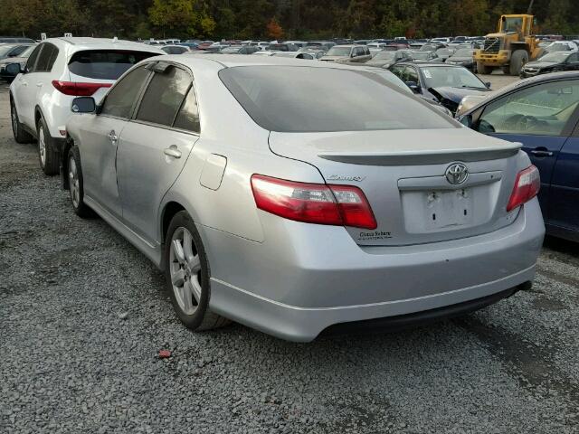 4T1BE46K67U003493 - 2007 TOYOTA CAMRY NEW SILVER photo 3