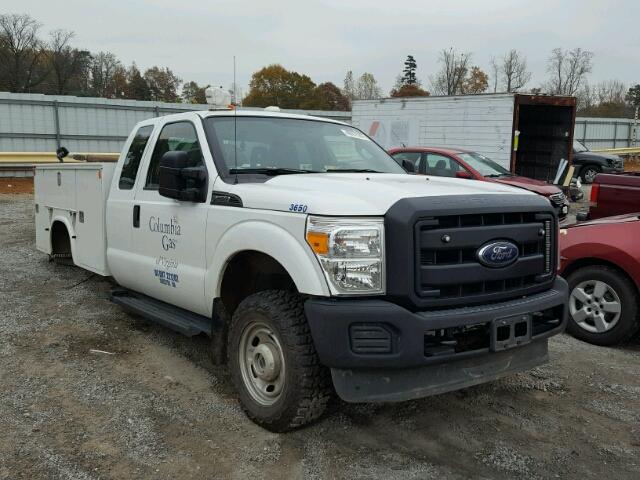 1FD7X2B67FEB14978 - 2015 FORD F250 SUPER WHITE photo 1