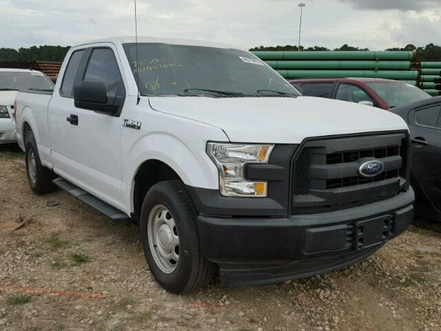 1FTEX1CF0HKC75908 - 2017 FORD F150 SUPER WHITE photo 1