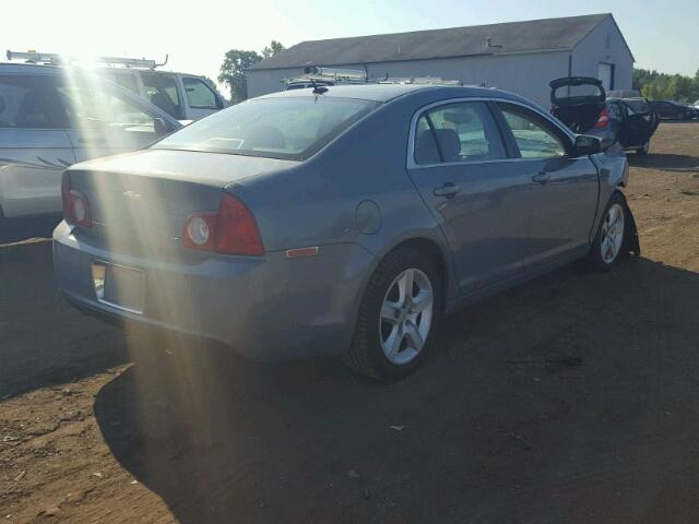 1G1ZG57B59F120855 - 2009 CHEVROLET MALIBU LS 蓝色 照片 4