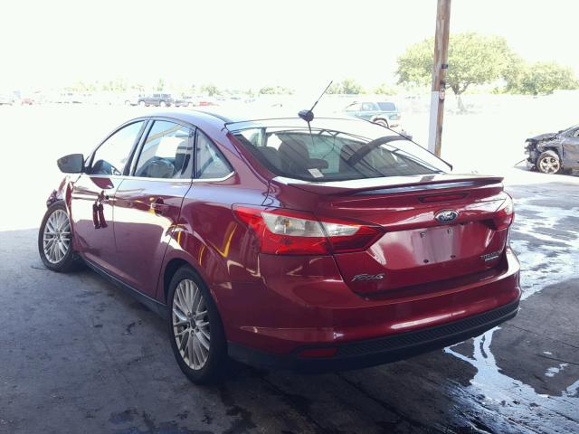 1FADP3J23EL268812 - 2014 FORD FOCUS TITA RED photo 3