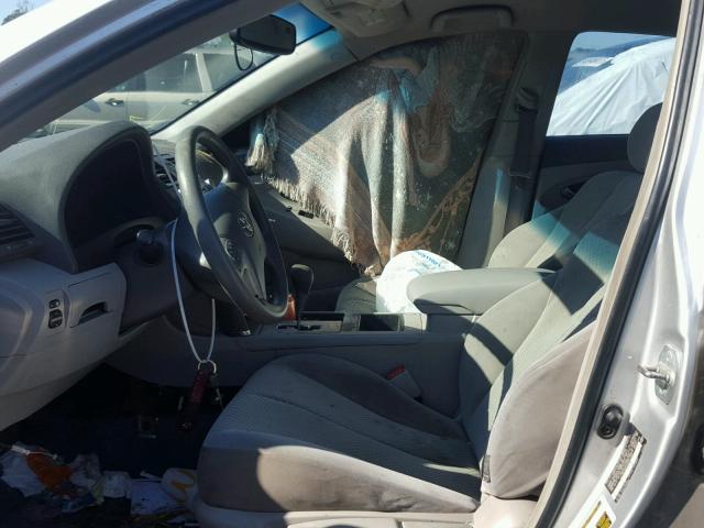 4T1BE46K09U329194 - 2009 TOYOTA CAMRY BASE SILVER photo 5