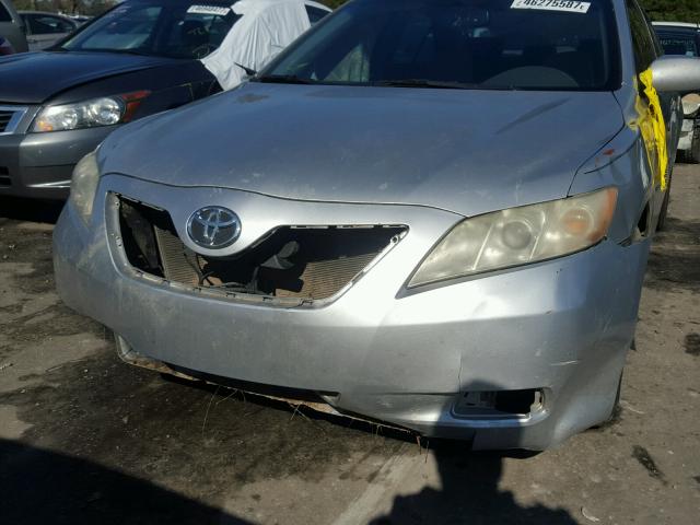 4T1BE46K09U329194 - 2009 TOYOTA CAMRY BASE SILVER photo 9