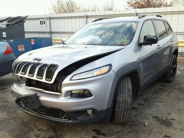 1C4PJMCS4GW235329 - 2016 JEEP CHEROKEE L GRAY photo 2