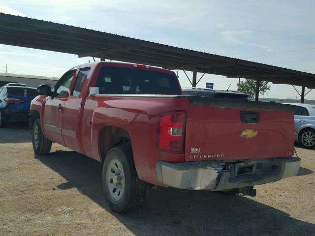 1GCRCREA8DZ384213 - 2013 CHEVROLET SILVERADO RED photo 3