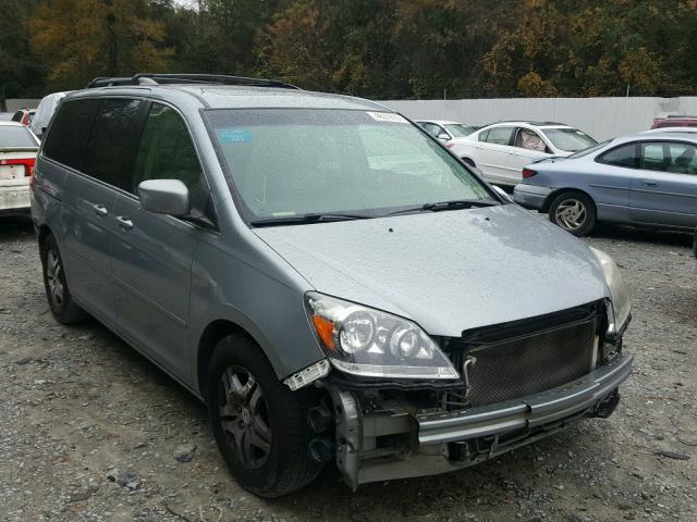 5FNRL38787B044843 - 2007 HONDA ODYSSEY EX GRAY photo 1