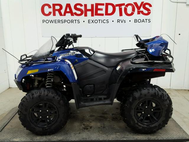 4UF14ATV9ET202887 - 2014 ARCT 550 XT BLUE photo 3