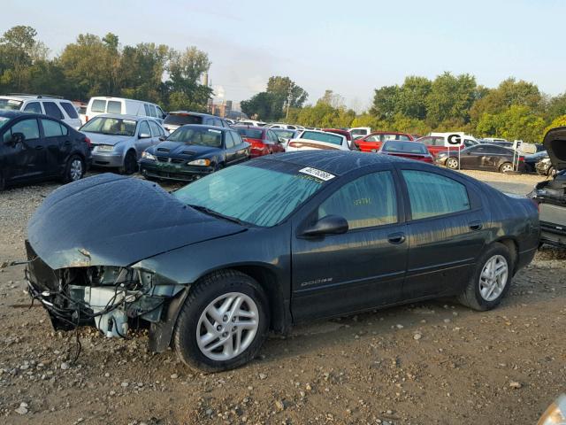 2B3HD46R7YH145355 - 2000 DODGE INTREPID GREEN photo 9