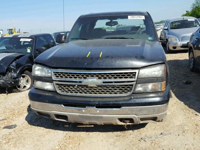 2GCEC13V371164836 - 2007 CHEVROLET SILVERADO BLACK photo 7