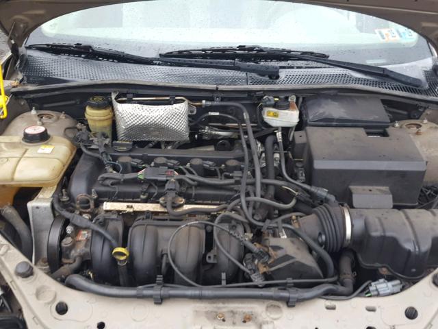 1FAFP34N75W168466 - 2005 FORD FOCUS ZX4 GOLD photo 7