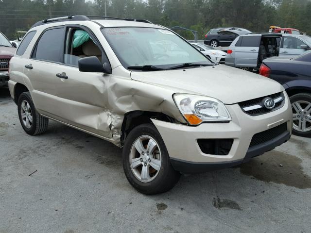 KNDJF724997581840 - 2009 KIA SPORTAGE L GOLD photo 1