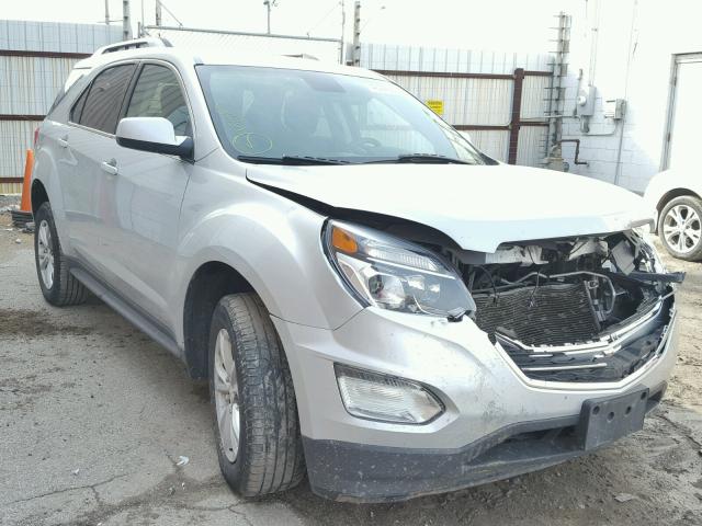 2GNALCEK4G6338968 - 2016 CHEVROLET EQUINOX LT SILVER photo 1