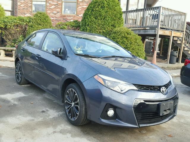 2T1BURHE7EC206902 - 2014 TOYOTA COROLLA L GRAY photo 1