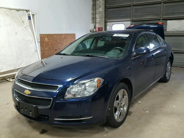 1G1ZC5E00AF307437 - 2010 CHEVROLET MALIBU 1LT BLUE photo 2