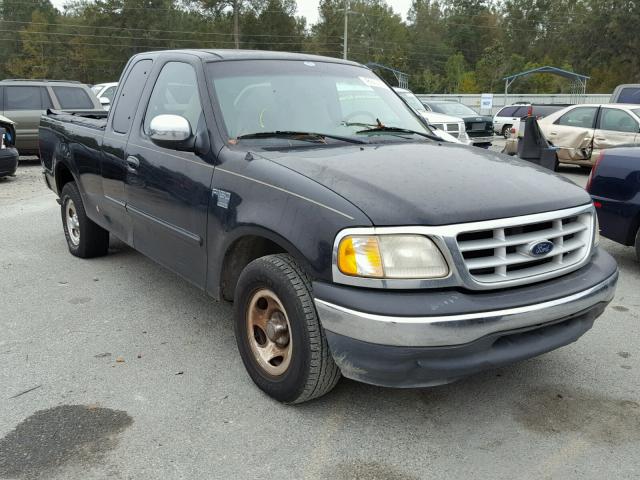 1FTRX17W0XNB81312 - 1999 FORD F150 BLACK photo 1