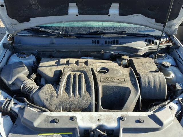 1G1AL58F687153933 - 2008 CHEVROLET COBALT LT SILVER photo 7