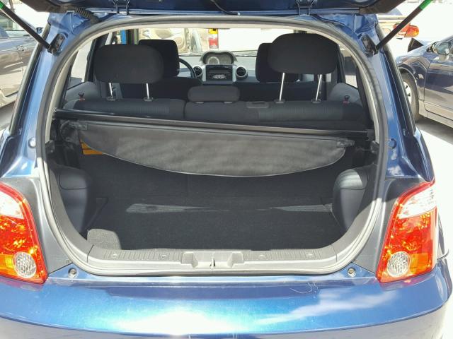 JTKKT624160135217 - 2006 TOYOTA SCION XA ლურჯი ფოტო 9