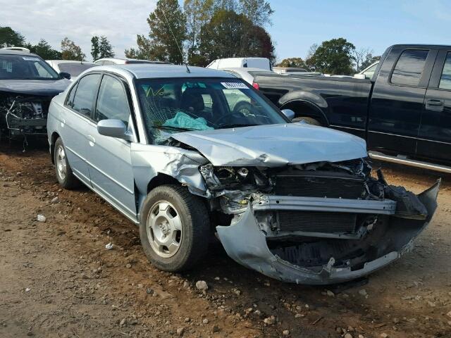 JHMES96604S009547 - 2004 HONDA CIVIC HYBR SILVER photo 1