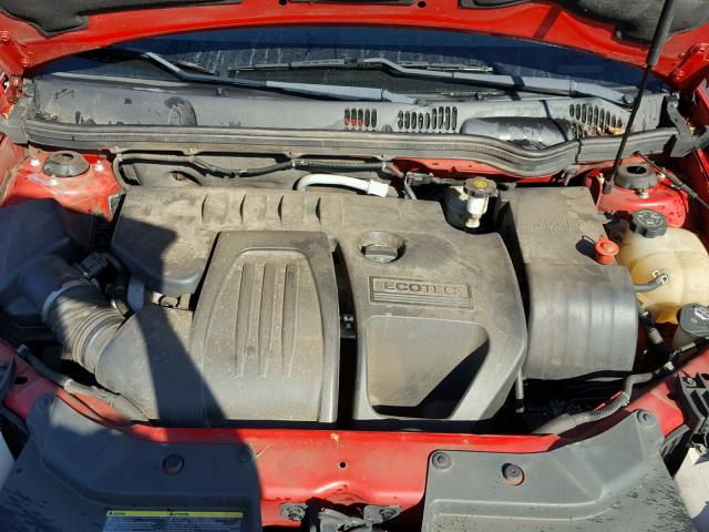 1G1AM55B067719578 - 2006 CHEVROLET COBALT SS RED photo 7