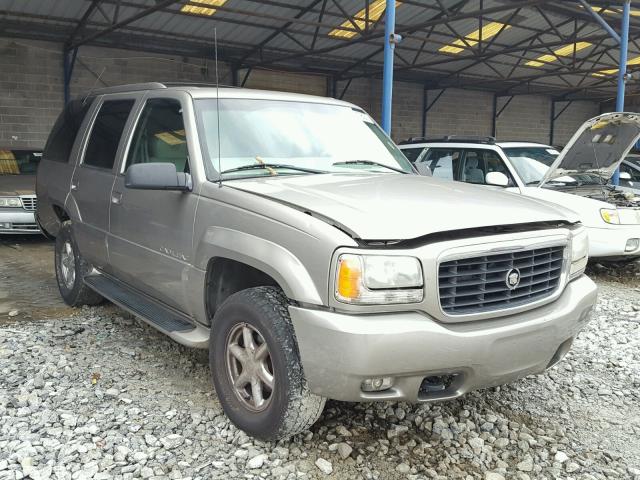 1GYEK63R3YR208971 - 2000 CADILLAC ESCALADE TAN photo 1