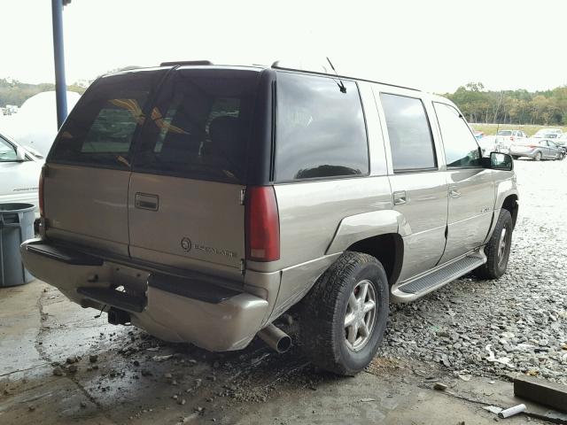 1GYEK63R3YR208971 - 2000 CADILLAC ESCALADE TAN photo 4