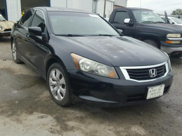 1HGCP26818A002042 - 2008 HONDA ACCORD EXL BLACK photo 1