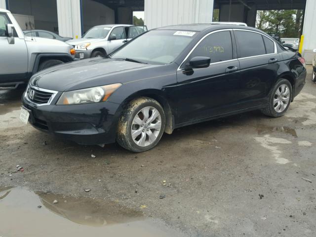 1HGCP26818A002042 - 2008 HONDA ACCORD EXL BLACK photo 2