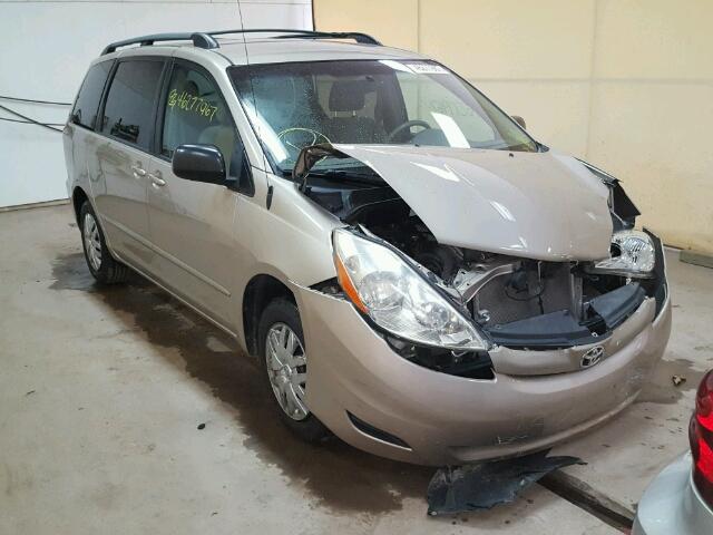 5TDZA23C26S487035 - 2006 TOYOTA SIENNA CE GOLD photo 1